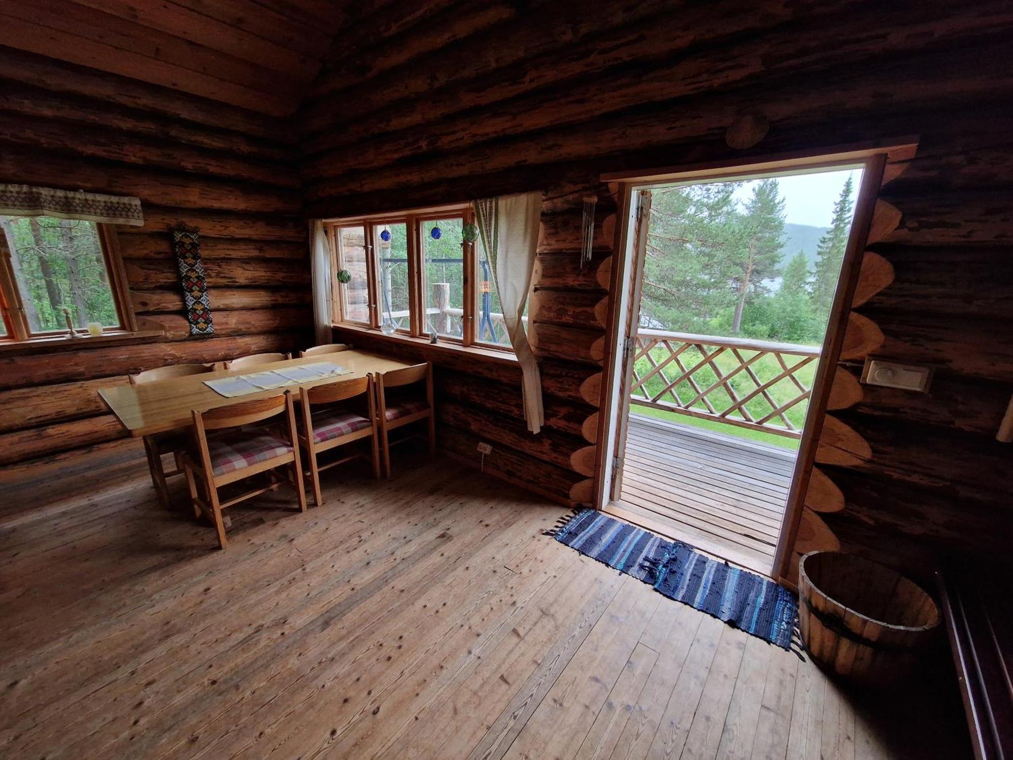 Lakeside Wilderness Cabin Йоккмокк Екстер'єр фото