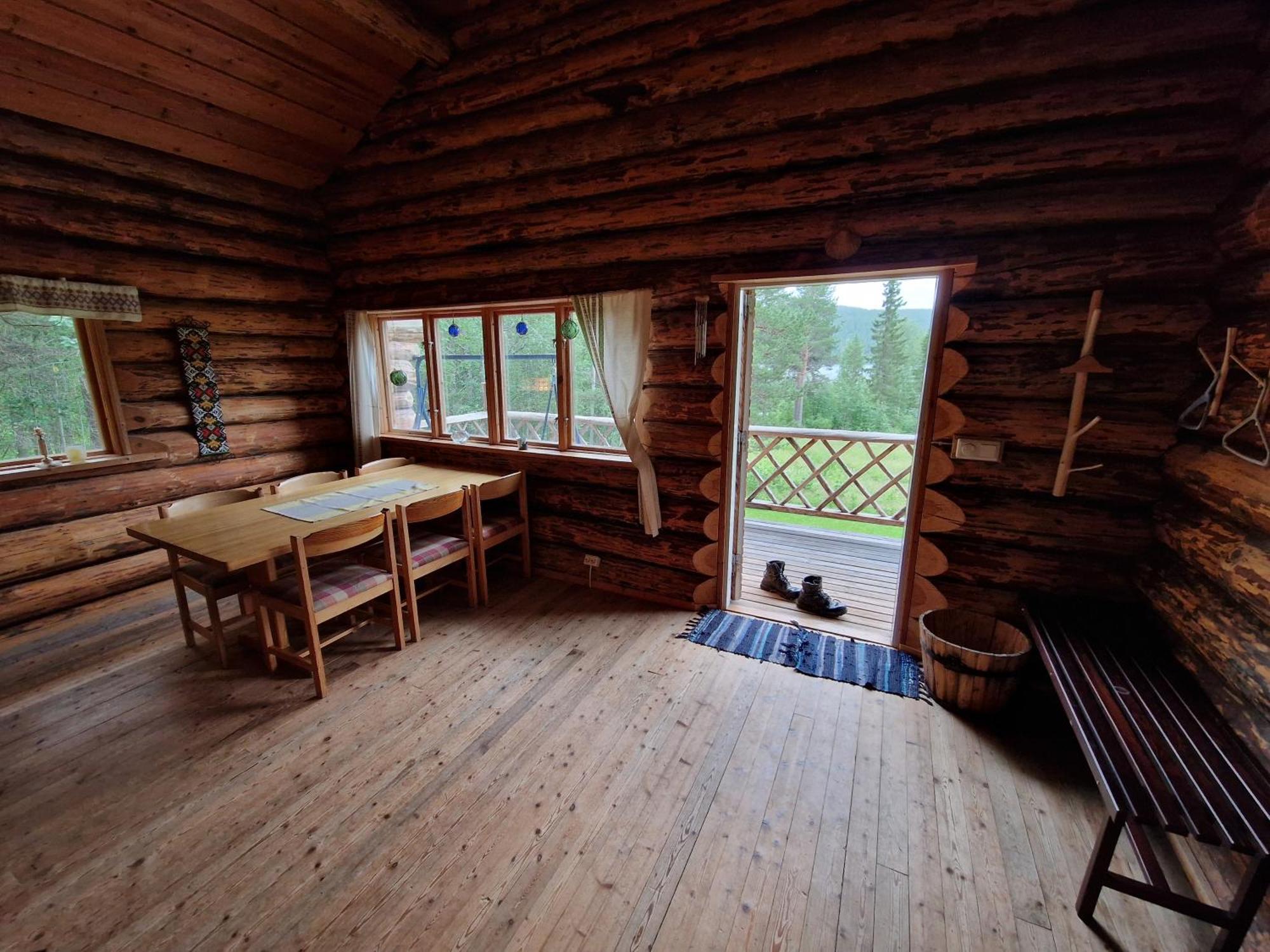 Lakeside Wilderness Cabin Йоккмокк Екстер'єр фото