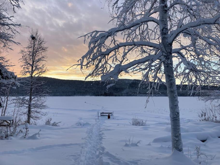Lakeside Wilderness Cabin Йоккмокк Екстер'єр фото