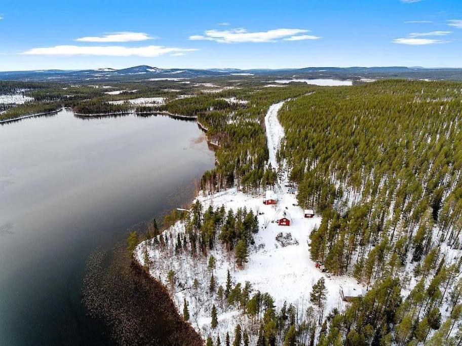 Lakeside Wilderness Cabin Йоккмокк Екстер'єр фото